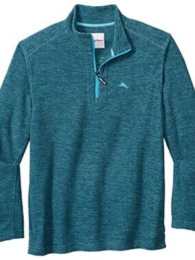 Tommy Bahama, NWOT, Cloud Peak Half-Zip Fleece Pullover, Size XXL